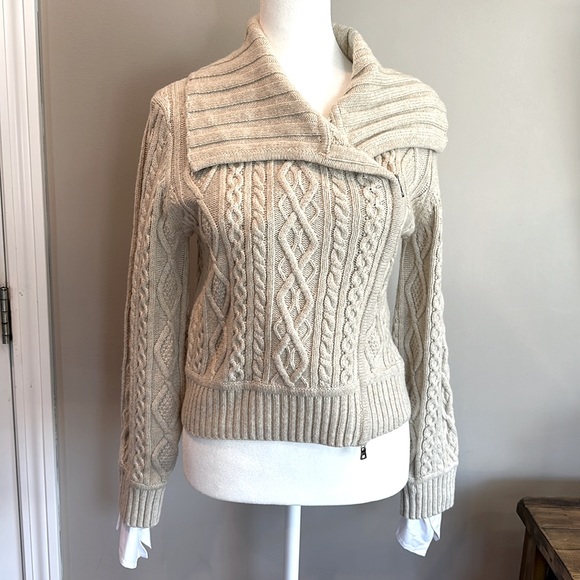 NWT Jonathan Simkhai Davina Chunky Cable Jacket Size Small - Picture 1 of 10